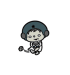 年長ヒーロー とりぺい（個別スタンプ：7）