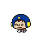 年長ヒーロー とりぺい（個別スタンプ：9）