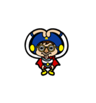 年長ヒーロー とりぺい（個別スタンプ：10）