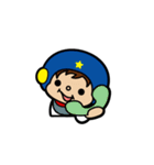 年長ヒーロー とりぺい（個別スタンプ：20）