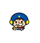 年長ヒーロー とりぺい（個別スタンプ：26）