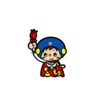 年長ヒーロー とりぺい（個別スタンプ：32）