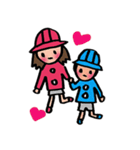 boy＆girl Sticker（個別スタンプ：38）