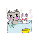 Yummy animals（個別スタンプ：14）