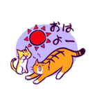 ねこ日記（個別スタンプ：3）