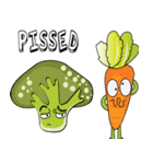 Funny Vegetables (EN)（個別スタンプ：9）