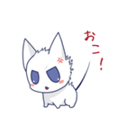 シロネコももにゃん（個別スタンプ：4）