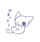 シロネコももにゃん（個別スタンプ：14）