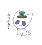 シロネコももにゃん（個別スタンプ：37）