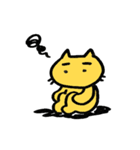 猫次郎 手書きVer.（個別スタンプ：6）
