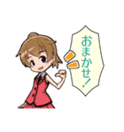 萌えさしナビ〜学園生活編〜（個別スタンプ：26）