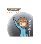 萌えさしナビ〜学園生活編〜（個別スタンプ：40）