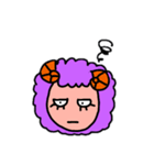 モコモコ羊のフラッフィ～（個別スタンプ：4）