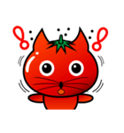 トマト猫（個別スタンプ：9）