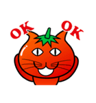 トマト猫（個別スタンプ：11）