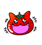 トマト猫（個別スタンプ：15）