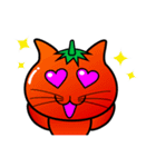 トマト猫（個別スタンプ：19）