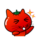 トマト猫（個別スタンプ：21）
