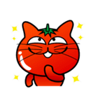 トマト猫（個別スタンプ：22）