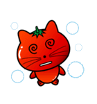 トマト猫（個別スタンプ：27）