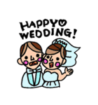 Happy Wedding！！（個別スタンプ：1）