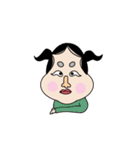 福笑い少女あさみ（個別スタンプ：6）