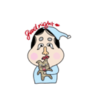 福笑い少女あさみ（個別スタンプ：22）