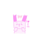 四角い動物たち（個別スタンプ：3）