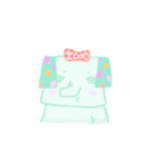 四角い動物たち（個別スタンプ：27）