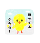 クレヨン動物の日常（個別スタンプ：25）