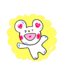 しろくまトーキちゃんのスタンプで会話（個別スタンプ：5）