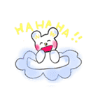 しろくまトーキちゃんのスタンプで会話（個別スタンプ：9）