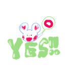 しろくまトーキちゃんのスタンプで会話（個別スタンプ：22）