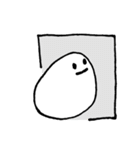 しろいやつ（個別スタンプ：40）