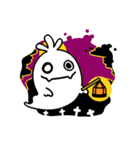 しろん＋もちゃ（個別スタンプ：4）