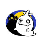 しろん＋もちゃ（個別スタンプ：5）