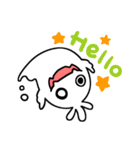 しろん＋もちゃ（個別スタンプ：36）