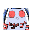 しろいねこのスタンプ（個別スタンプ：14）