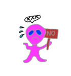 PINKエイリあん（個別スタンプ：2）