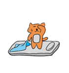 猫のニャン太郎（個別スタンプ：1）