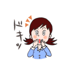 OL M子のスタンプ（個別スタンプ：3）