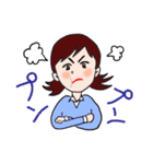 OL M子のスタンプ（個別スタンプ：5）