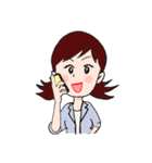 OL M子のスタンプ（個別スタンプ：8）