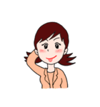 OL M子のスタンプ（個別スタンプ：11）