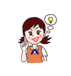 OL M子のスタンプ（個別スタンプ：13）