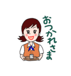 OL M子のスタンプ（個別スタンプ：14）