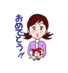 OL M子のスタンプ（個別スタンプ：16）