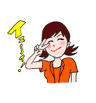 OL M子のスタンプ（個別スタンプ：34）
