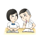 Arun and Ratri stickers.（個別スタンプ：4）