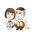 Arun and Ratri stickers.（個別スタンプ：18）